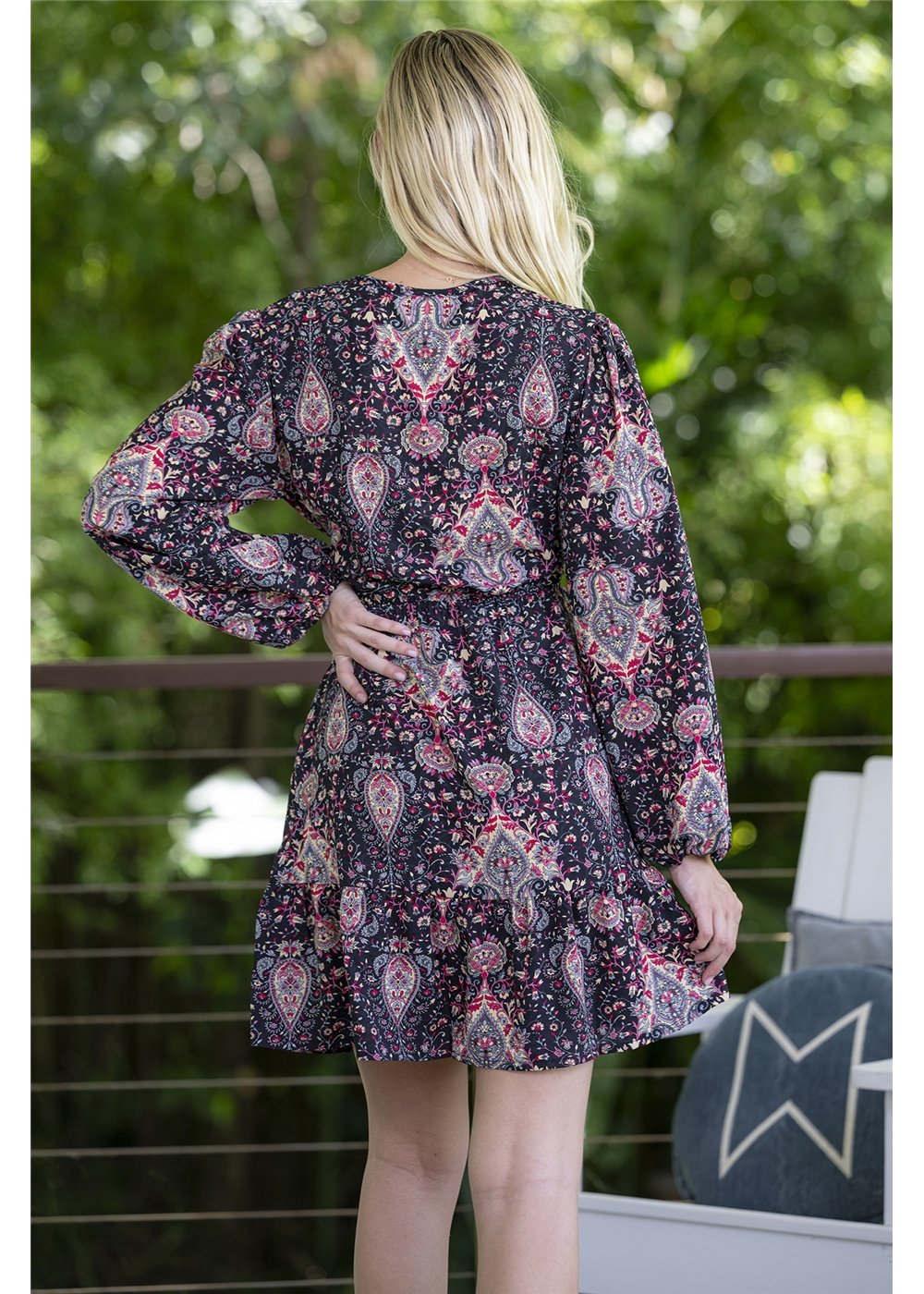 Allegra Long Sleeve Midi Dress