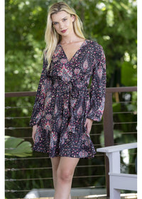 Allegra Long Sleeve Midi Dress