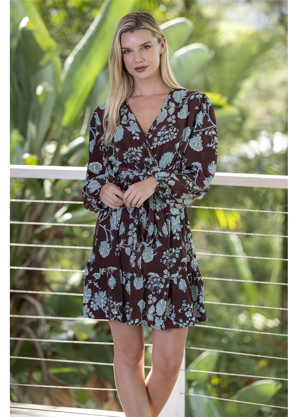 Brandy Long Sleeve Midi Dress