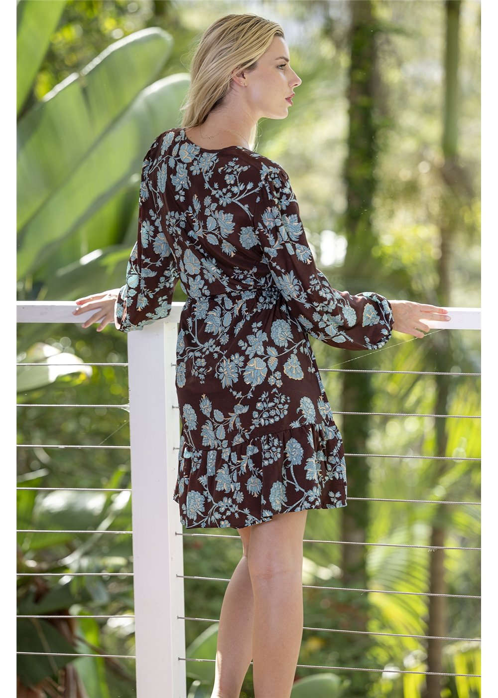 Brandy Long Sleeve Midi Dress