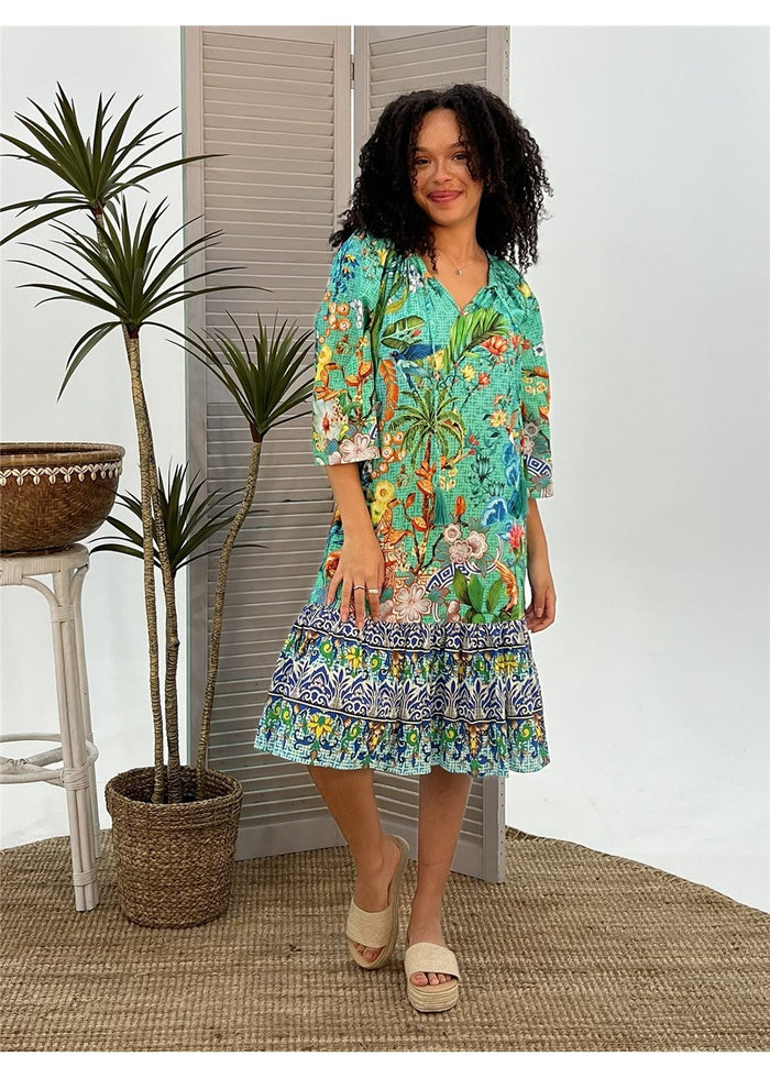Tea House Carmen Dress