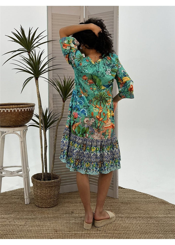 Tea House Carmen Dress