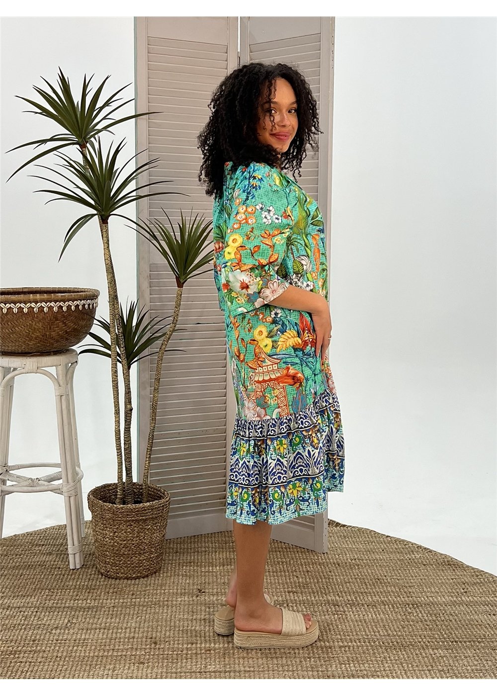 Tea House Carmen Dress