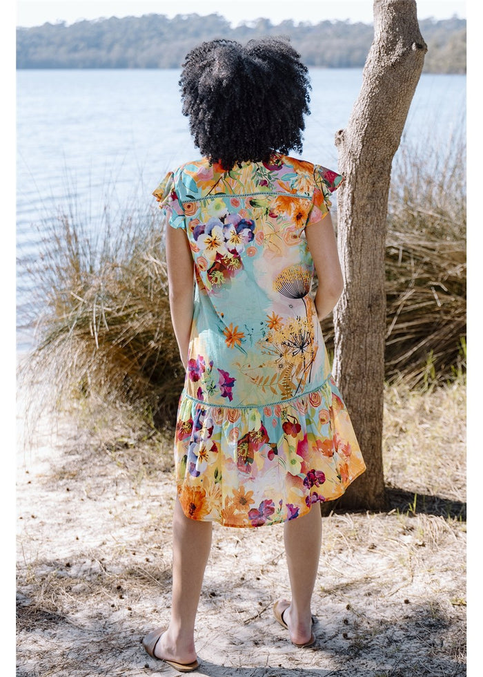 Desert Bloom Short Dress