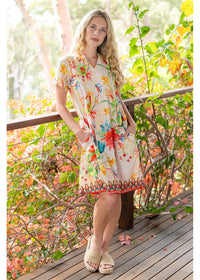 Waratah Pintuck Dress