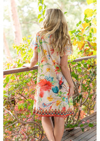 Waratah Pintuck Dress