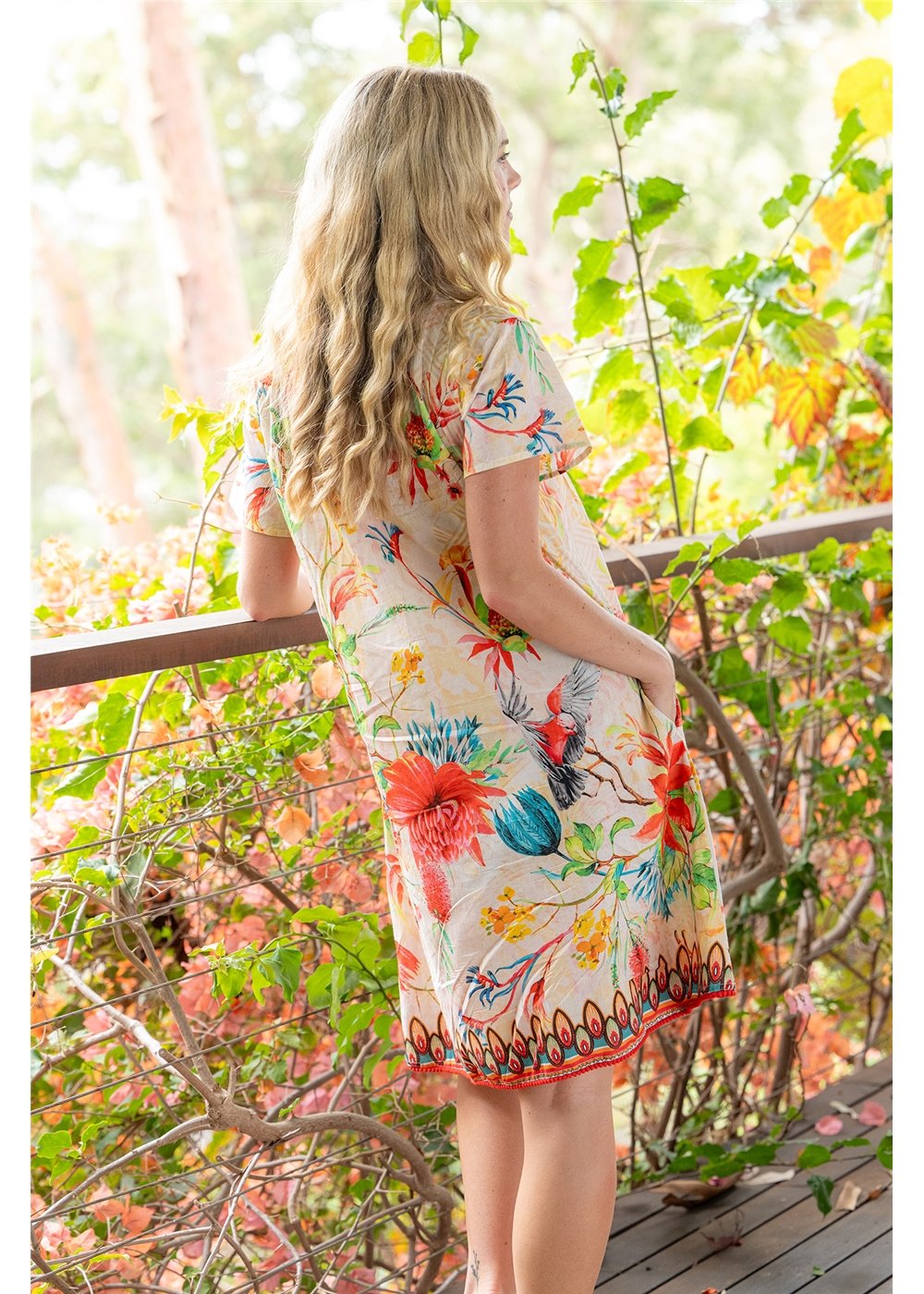 Waratah Pintuck Dress