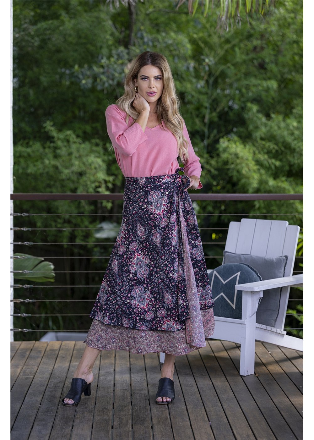 Allegra Wrap Skirt