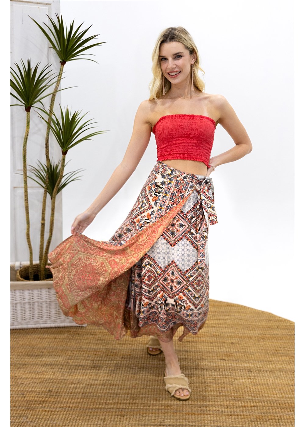 Keola Wrap Skirt