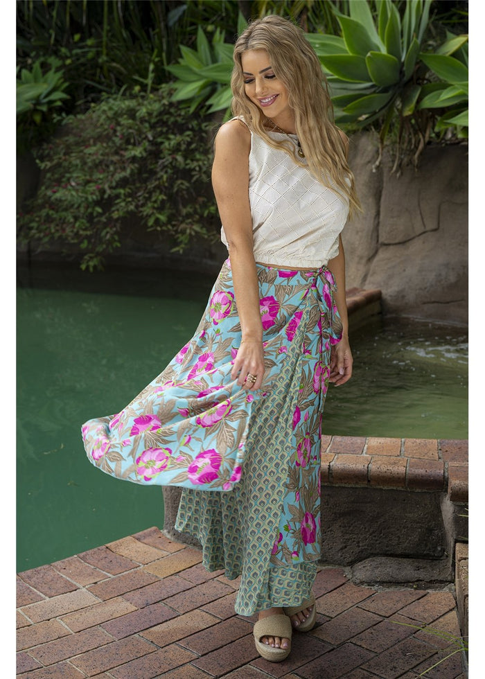 Peonie Wrap Skirt