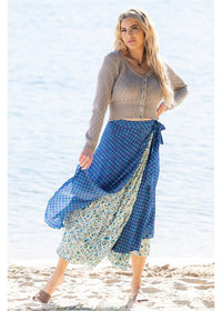 Pirrin Wrap Skirt, front view