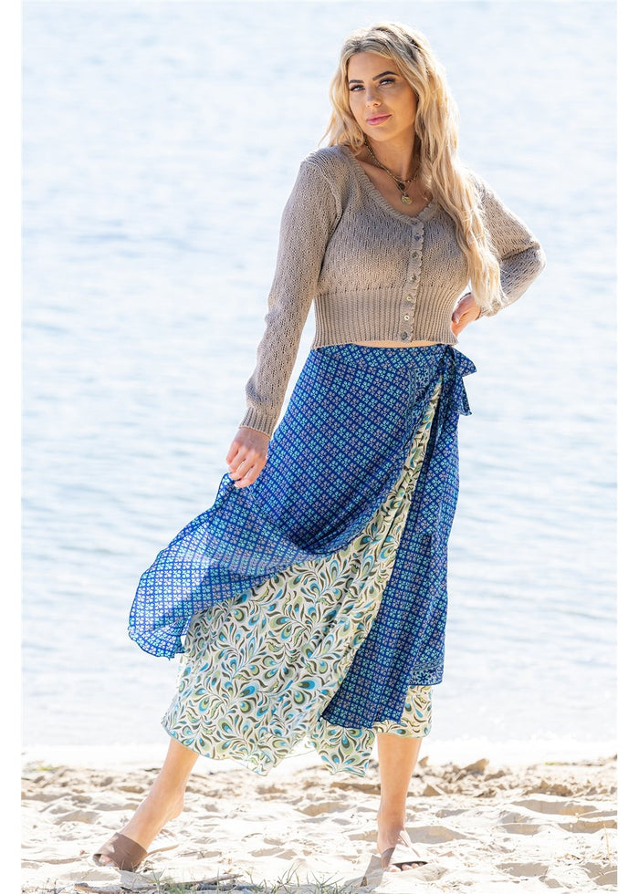 Pirrin Wrap Skirt, front view