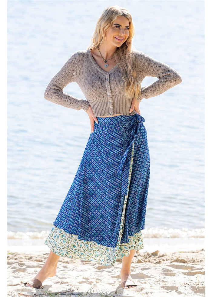 Pirrin Wrap Skirt, view 2