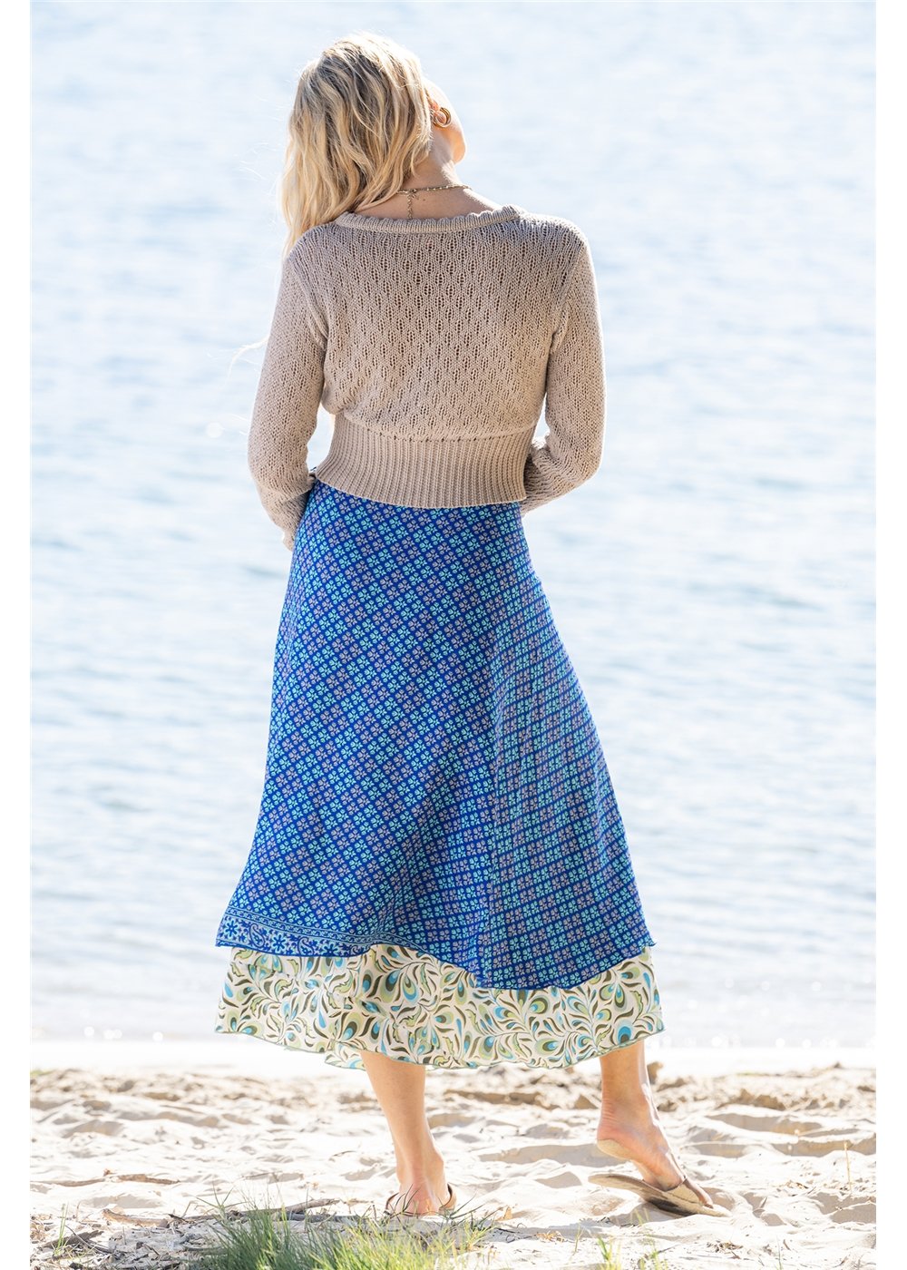 Pirrin Wrap Skirt, view 3