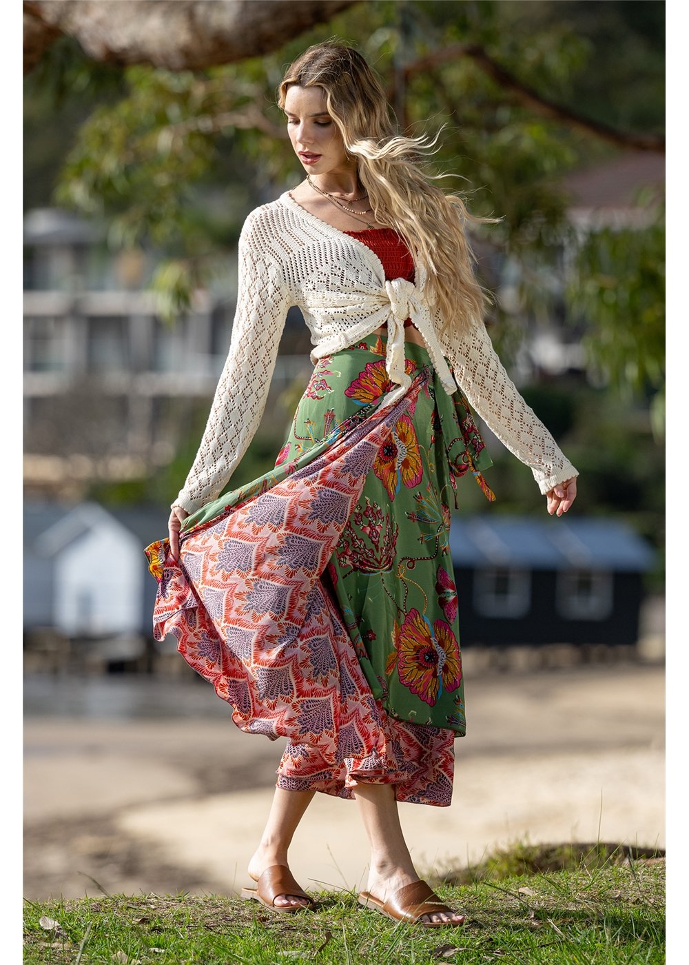 Posey Wrap Skirt