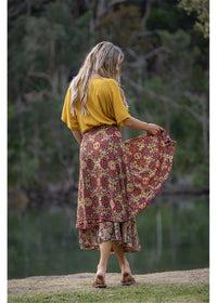 Solstice Wrap Skirt, view 2