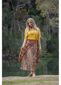 Solstice Wrap Skirt, view 3