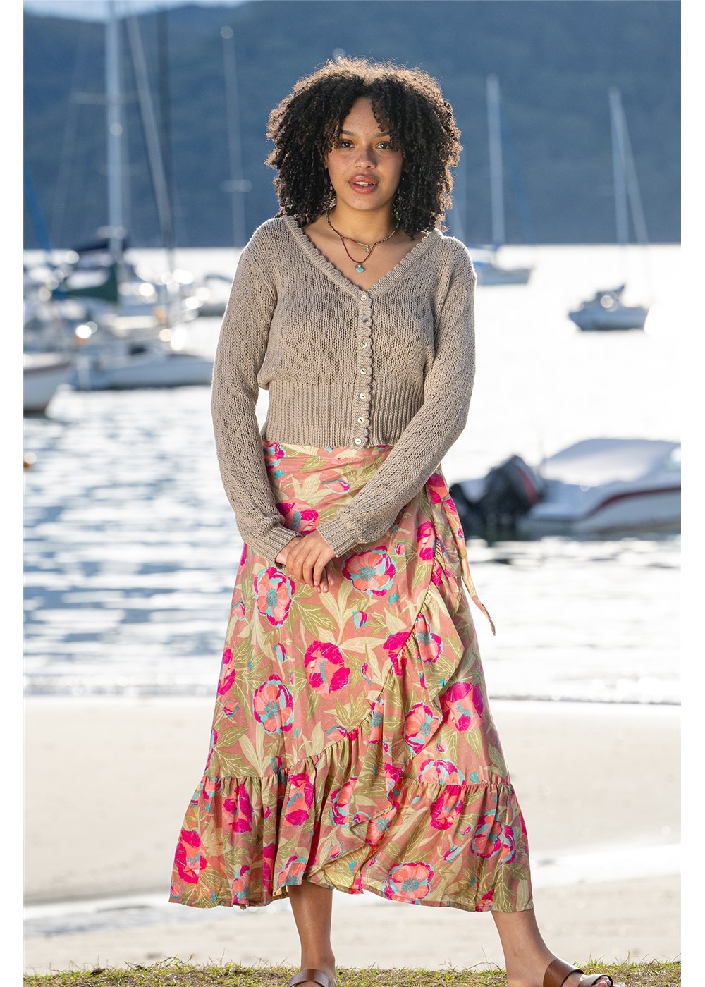 Bloss Frill Wrap Skirt