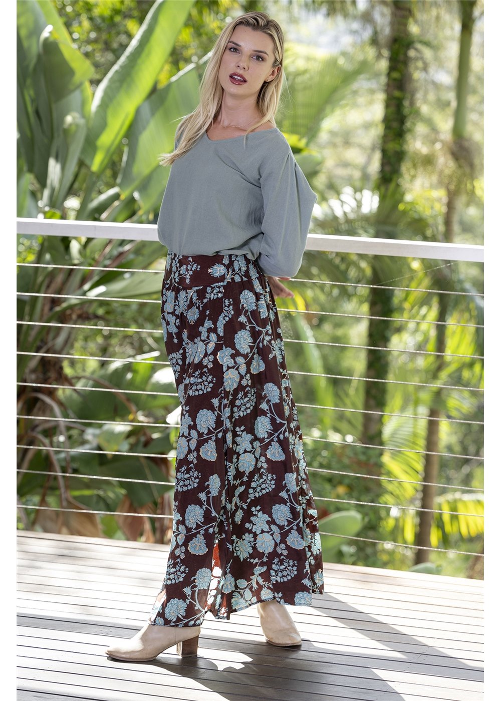 Brandy Split Skirt