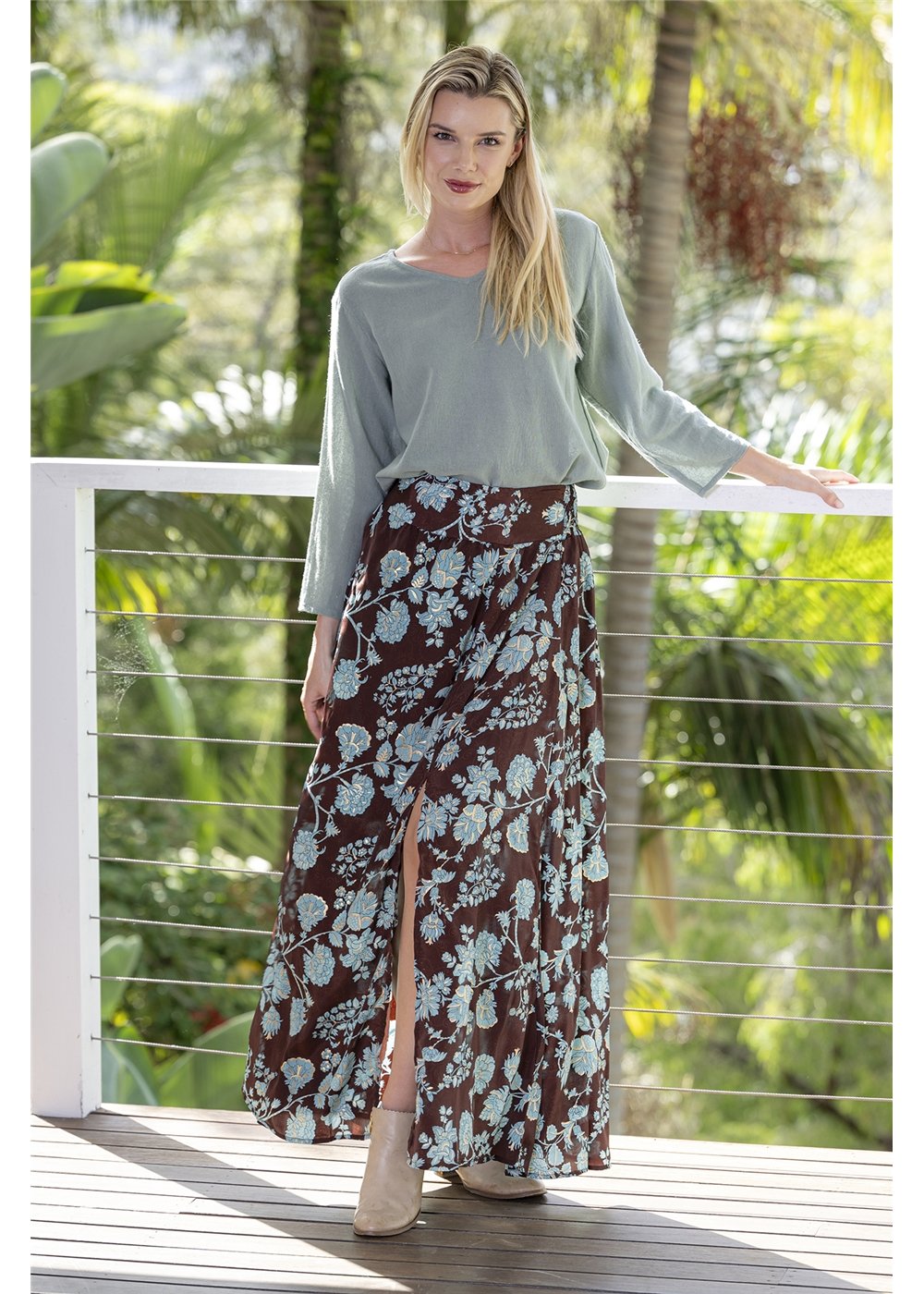 Brandy Split Skirt