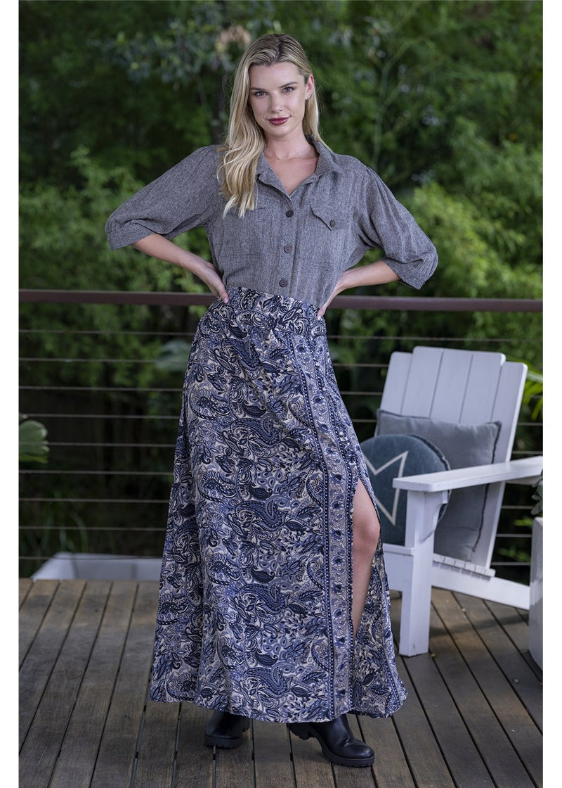Maryka Split Skirt
