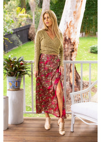 Sofia Split Skirt