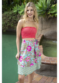 Peonie Midi Wrap Skirt