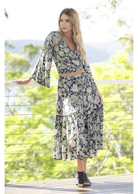 Gia Frill Maxi Skirt