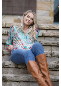 Western Silk blend shirt - Western