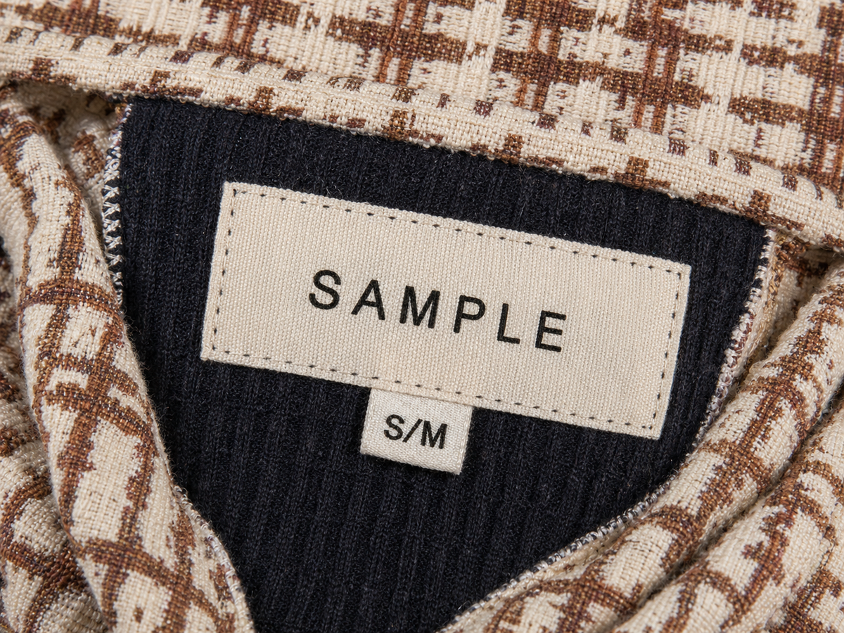 CJ Shirt Patchwork | Choc CD-132 (agent samples - Size S/M)