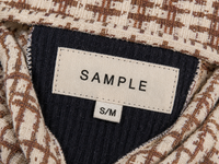 CJ Shirt Patchwork | Choc CD-132 (agent samples - Size S/M)