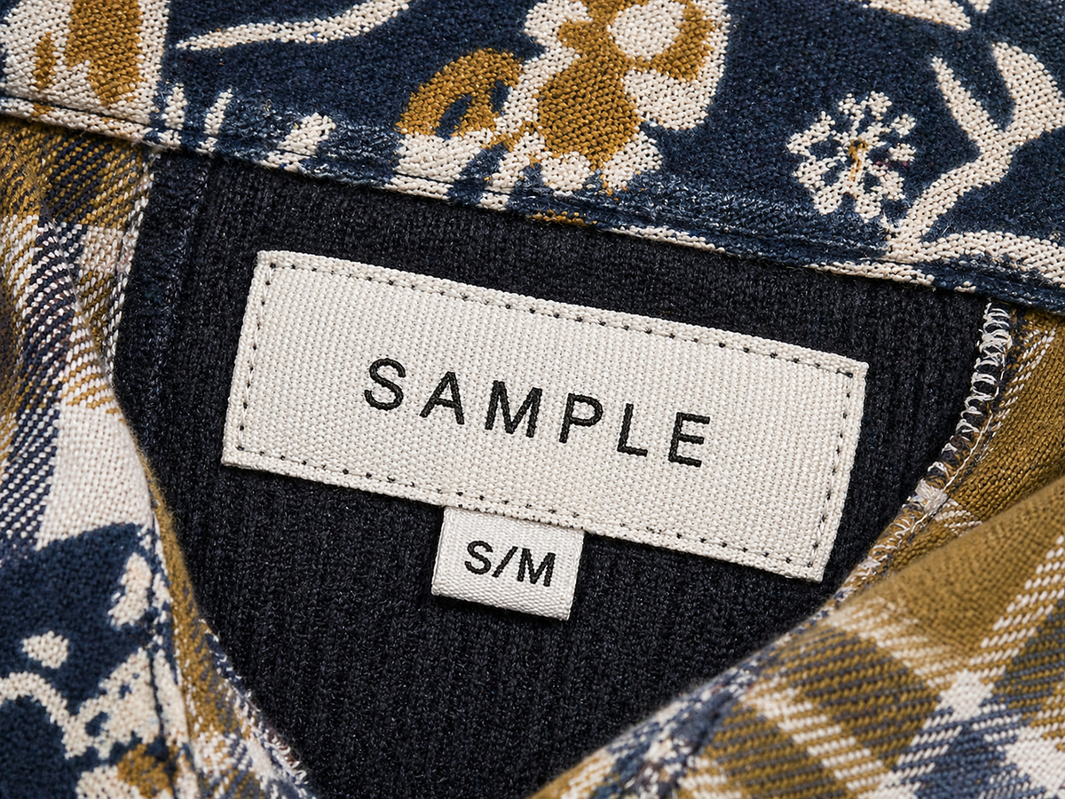 CJ Shirt Patchwork | Green CD-133 (agent samples - Size S/M)