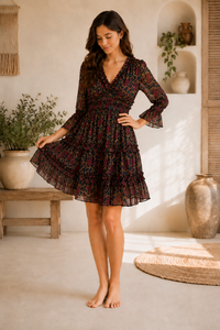 Floral Mini Dress (AP-77)