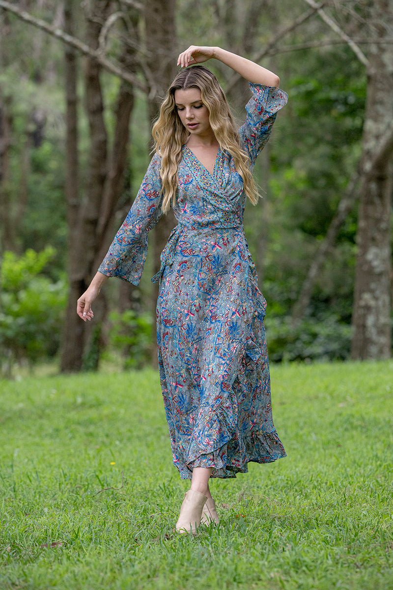 Sky Wrap Dress