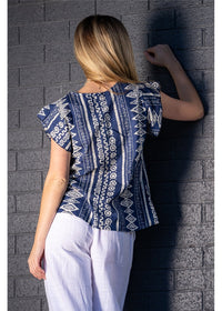 Atzi Square Neck Top