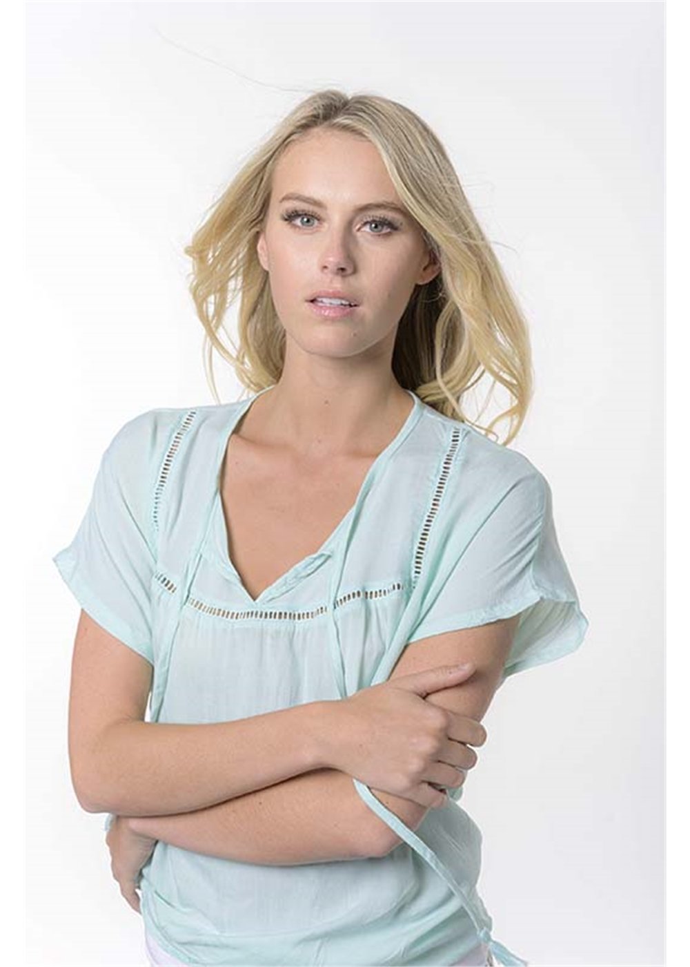 White Tilly top - White