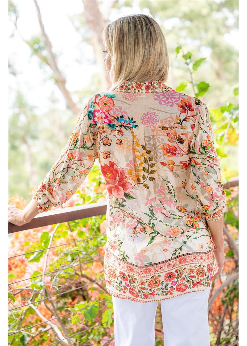 Rouge Bloom Shirt