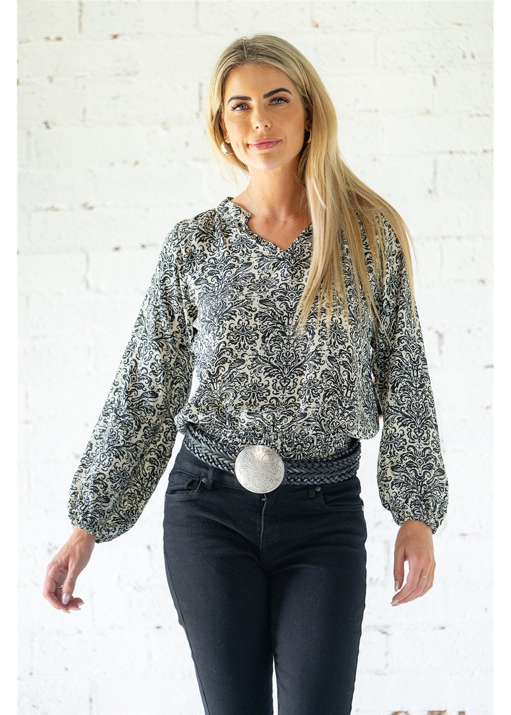 Damask Blouse