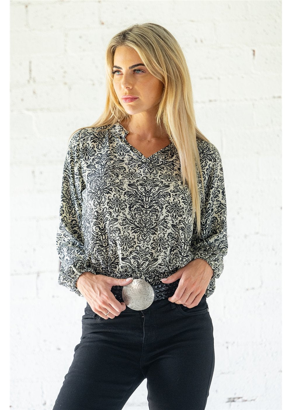 Damask Blouse