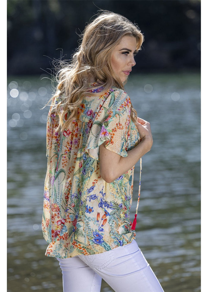 Frangipani Blouse
