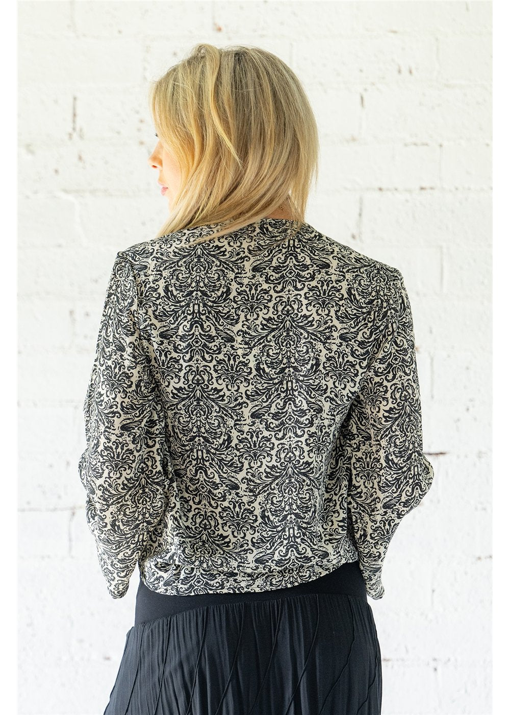 Damask Crossover Top