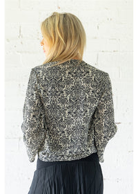 Damask Crossover Top