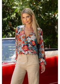 Margot Crossover Top