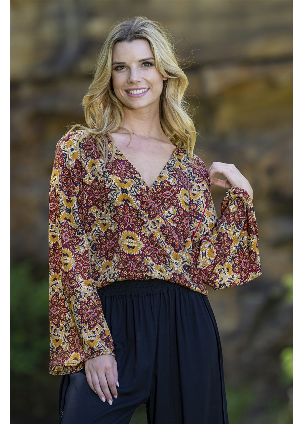 Solstice Crossover Top