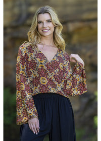 Solstice Crossover Top
