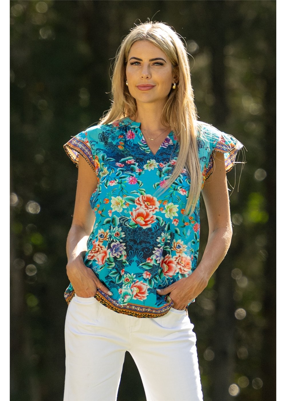 Lotus Garden Sarah Top