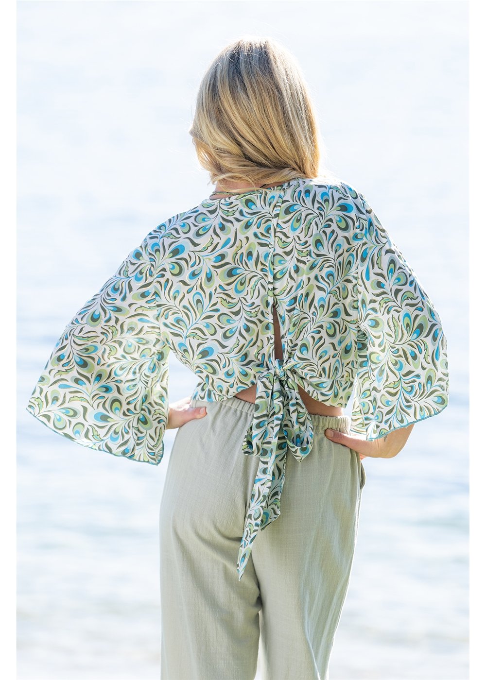 Kiah Cross Back Top, view 2