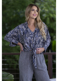 Maryka Collared Blouse