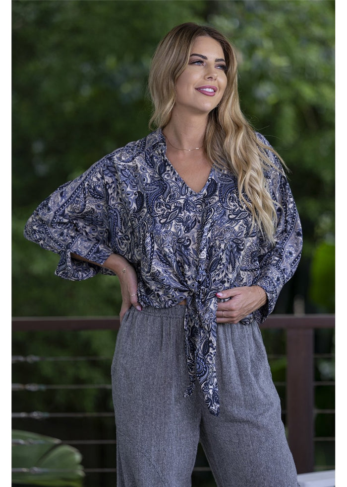 Maryka Collared Blouse