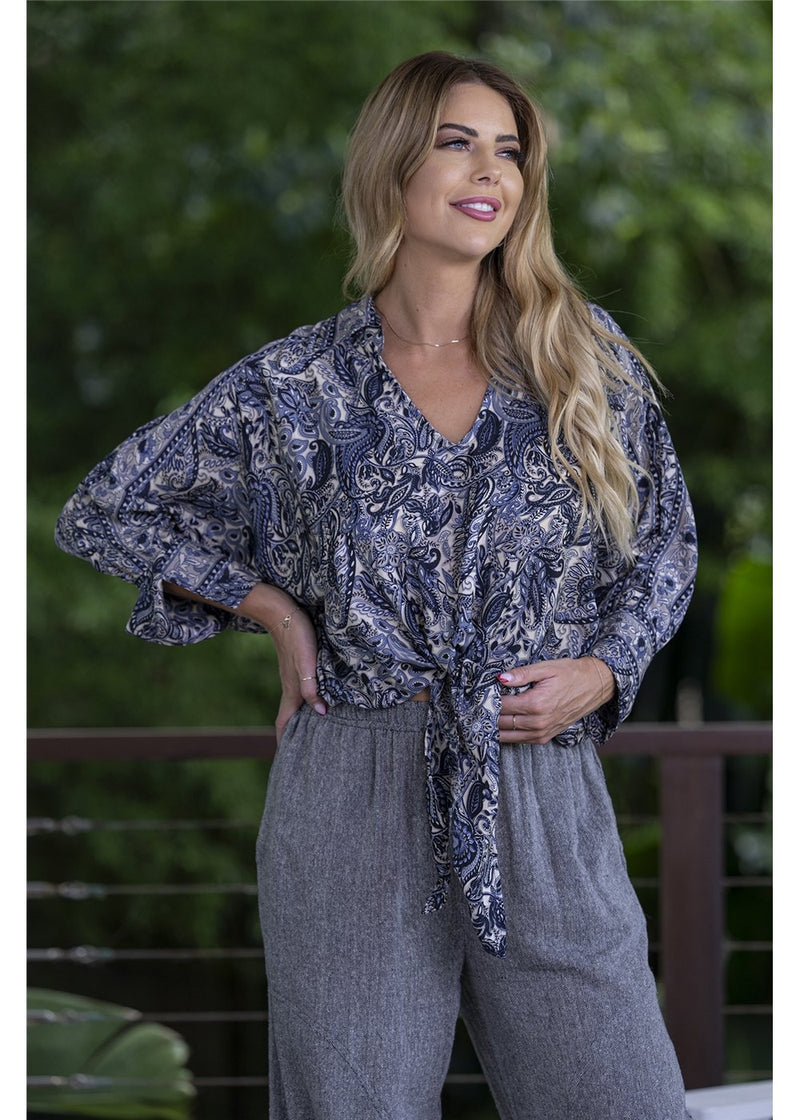 Maryka Collared Blouse